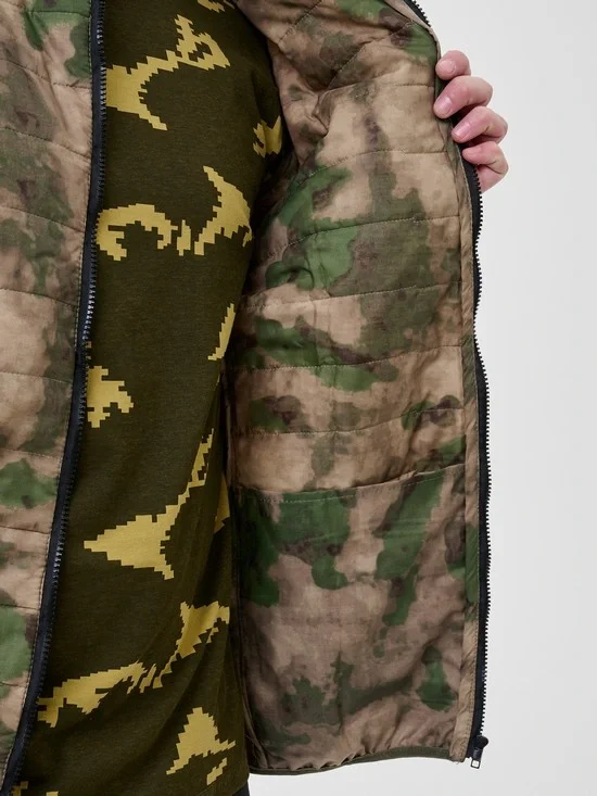 Куртка БОМБЕР C2MО0101, демисезон, цвет Грязь-2