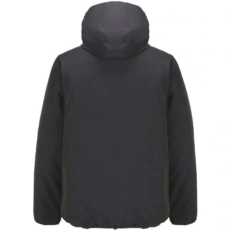 Куртка софтшелл с капюшоном мужская Falcon Men, черная