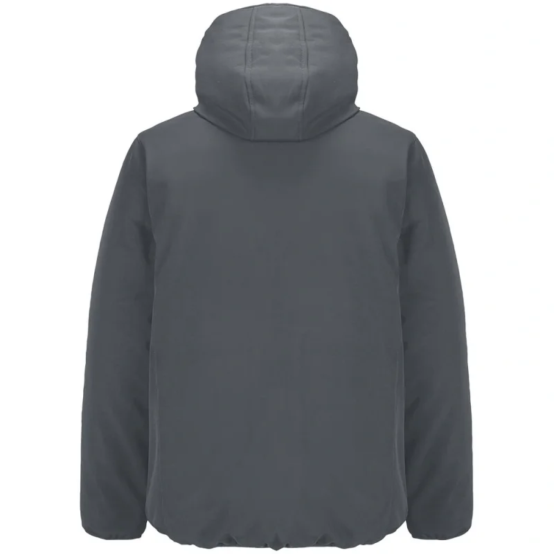 Куртка софтшелл с капюшоном мужская Falcon Men, темно-серая