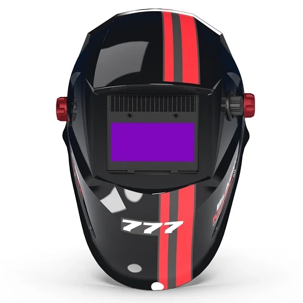 Маска сварщика хамелеон STARTWELD "BLACK MASK" c АСФ 777 (с наклейками) (51ST777SS)