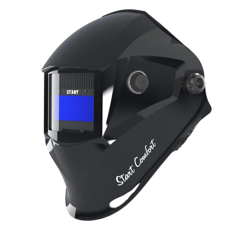 Маска сварщика хамелеон STARTWELD "START COMFORT" АСФ 505 (Черный глянец) (51ST505GB)