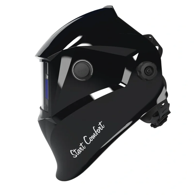 Маска сварщика хамелеон STARTWELD "START COMFORT" АСФ 505 (Черный глянец) (51ST505GB)