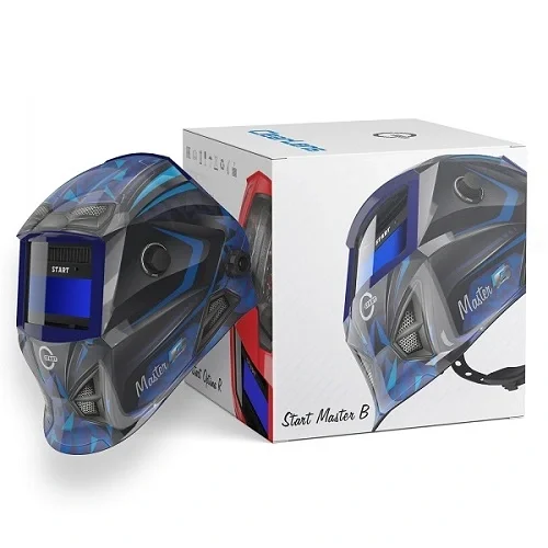 Маска сварщика хамелеон STARTWELD "START MASTER" АСФ 605 (Серо-синяя) (51STDB605)