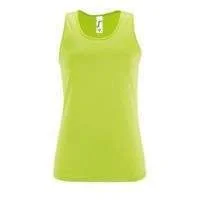 Майка женская Sporty TT Women, зеленое яблоко