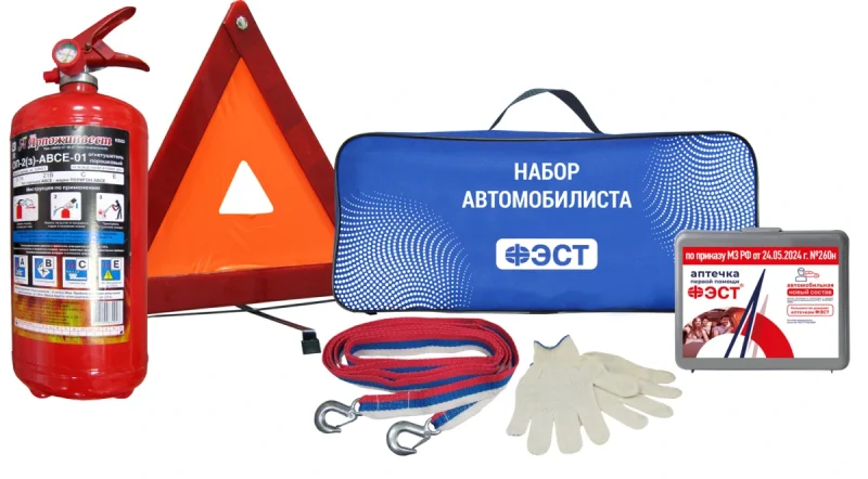 Набор автомобилиста Универсал - 2 ФЭСТ (арт. 3869) (аптечка по приказу №260н 24.05.2024г.)