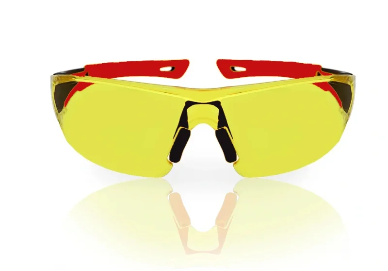 Очки открытые ЕЛАНПЛАСТ КОМПАНЬОН желтые (ОЧК702 KN)