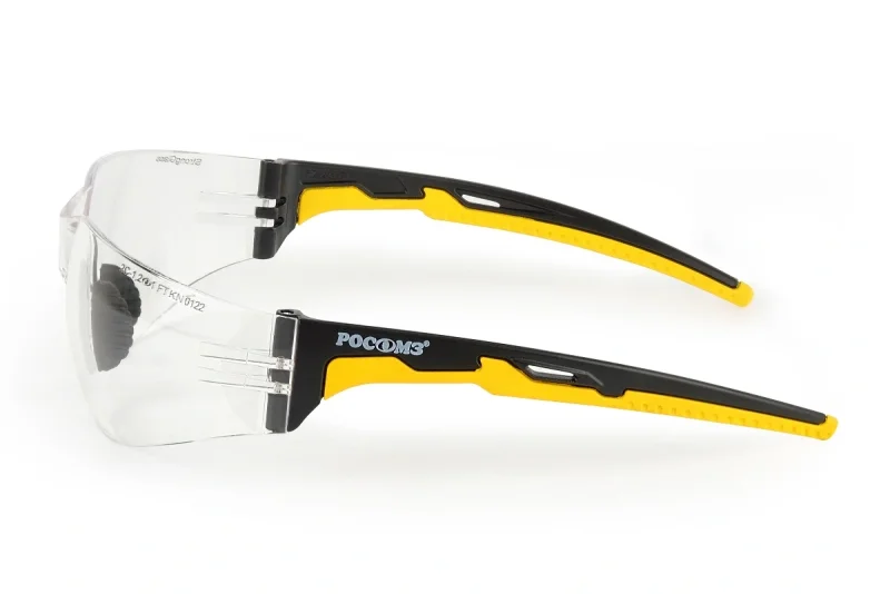 Очки открытые РОСОМЗ О15 HAMMER ACTIVE StrongGlass (2C-1,2PC) с мягким носоупором (11537-5)