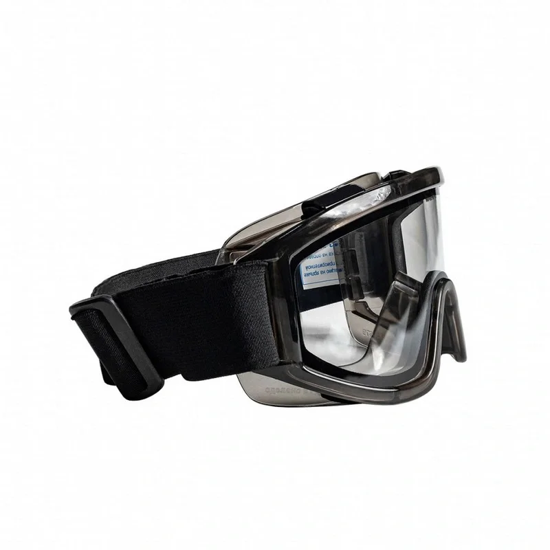 Очки закрытые двойные с н/в Премиум прозрачные линзы с AF-AS покрытием (п) (2132 (222451))