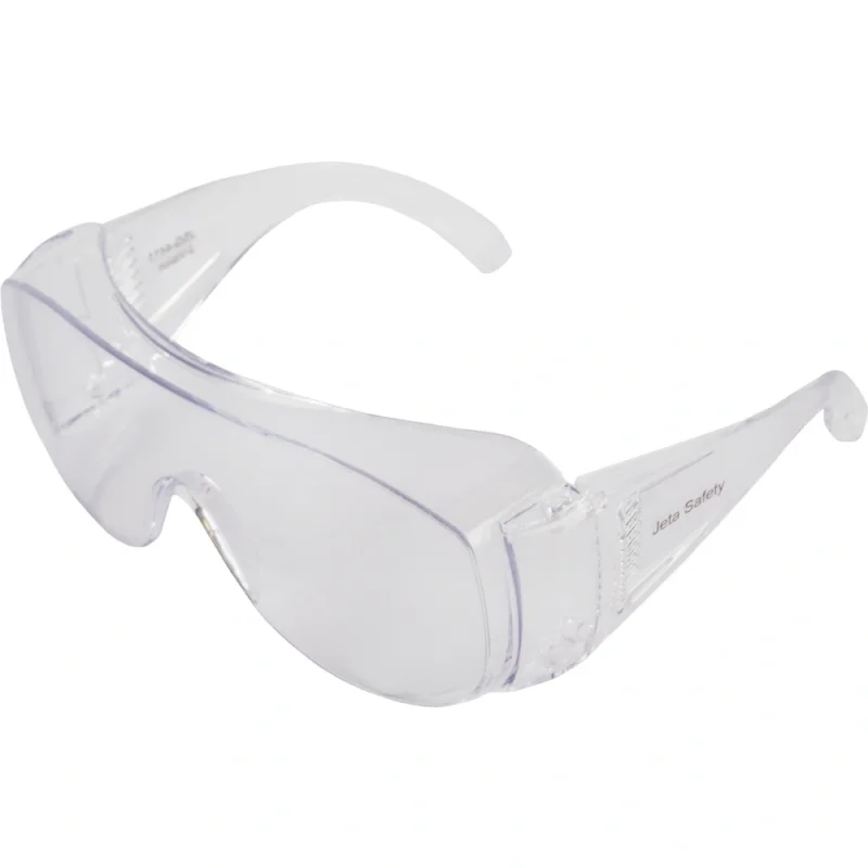 Очки защитные открытые JSG-4411 J VISION Jeta Safety, покрытие от царапин и запотевания, прозрачные