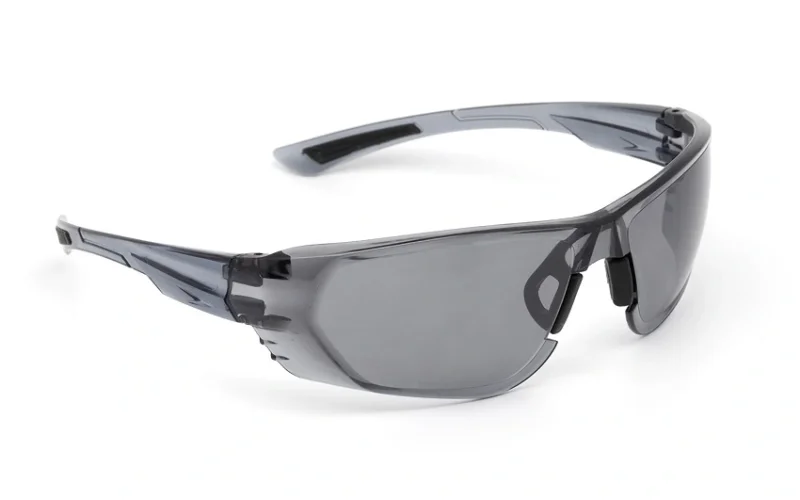 Очки защитные открытые поликарбонатные ЕЛАНПЛАСТ ИДЕАЛ дымчатые (ОЧК103)