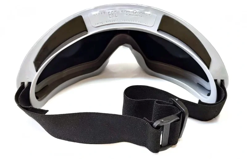 Очки защитные закрытые ЕЛАНПЛАСТ ПАНОРАМА для газосварки 6 DIN с защитным покрытием KN (ОЧК6066Д)