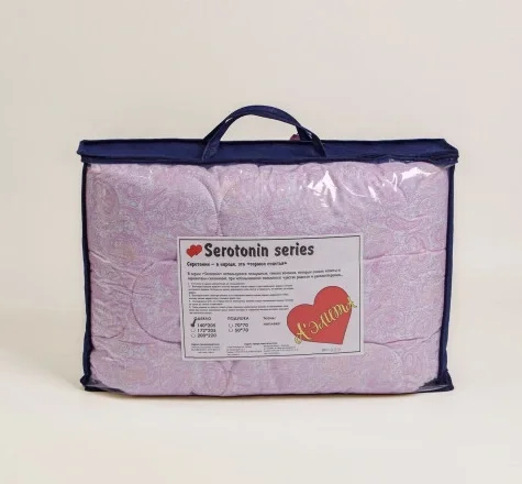 Одеяло JASMINE "Серотонин" полиэфирное волокно, 200*220
