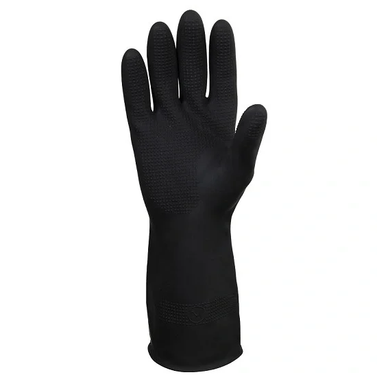 Перчатки латексные для защиты от химических воздействий КЩС-1 JCH-701 Acid Pro Jeta Safety