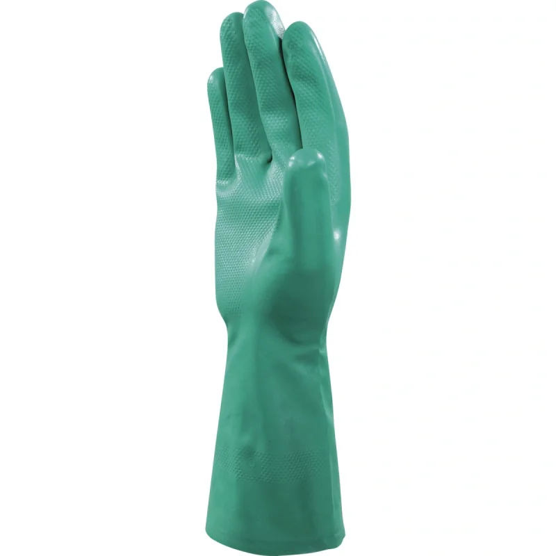 Перчатки нитрильные с хлопковым напылением NITREX VE801 Delta Plus