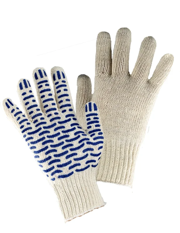 Перчатки х/б Профи-Люкс ПВХ-Волна 7,5кл