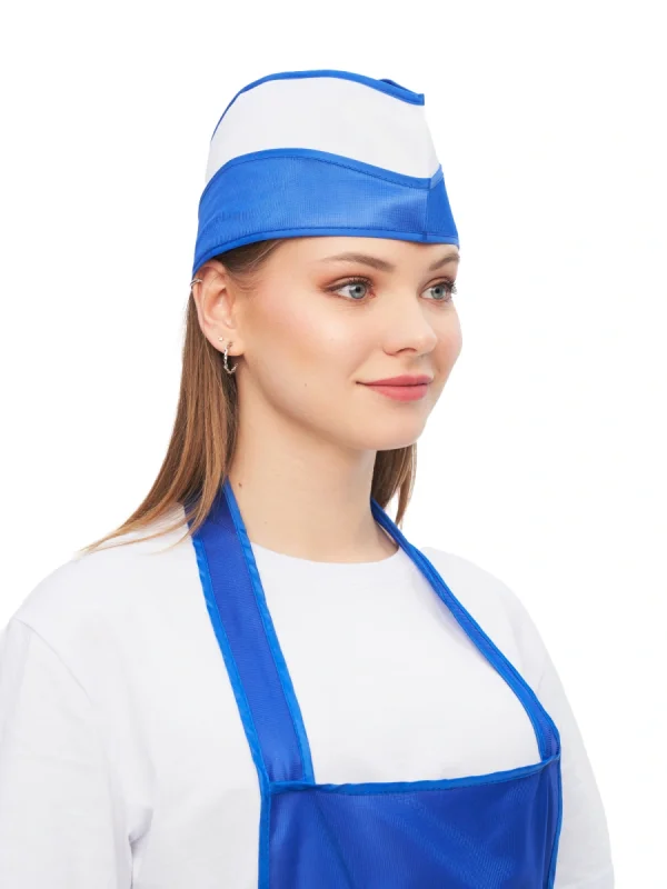 Пилотка нейлоновая васильковая РАСПРОДАЖА 40%