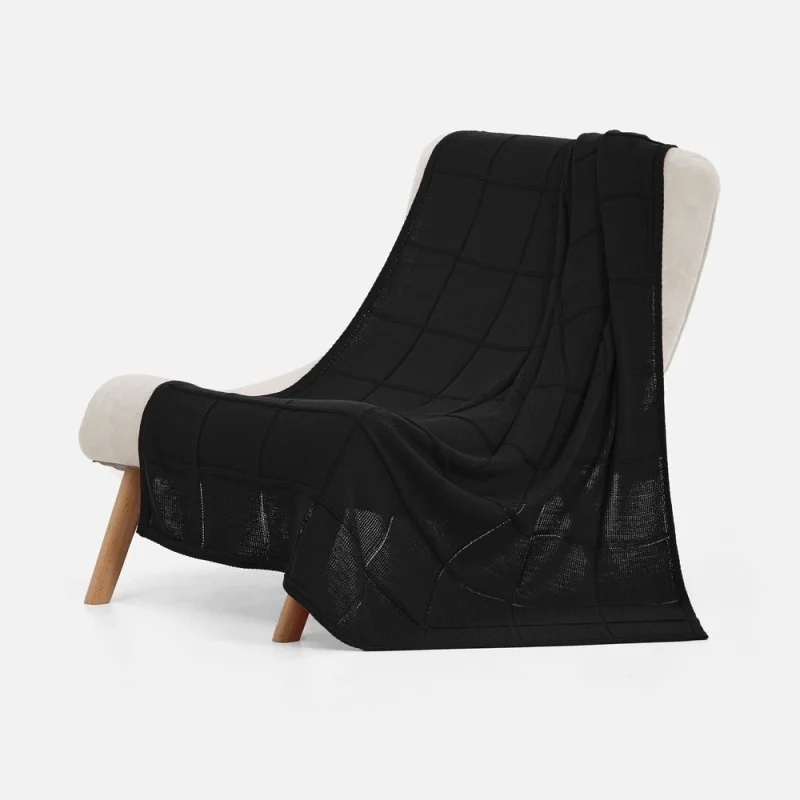 Плед Chainfield, черный 130x200 см