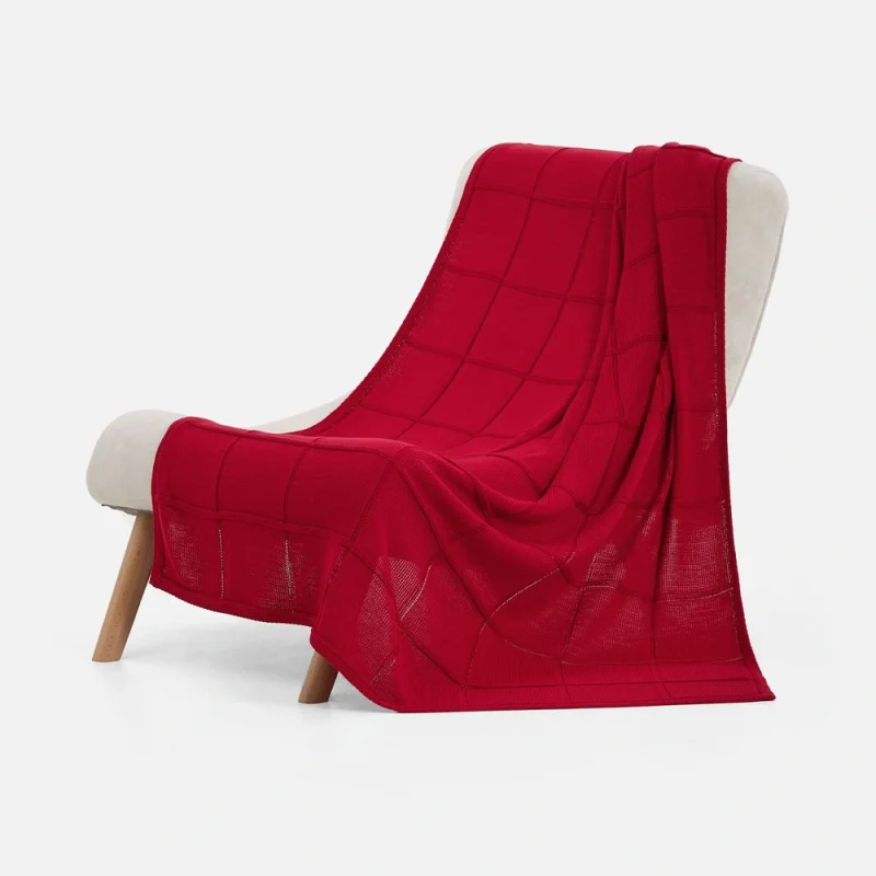 Плед Chainfield, красный 130x200 см