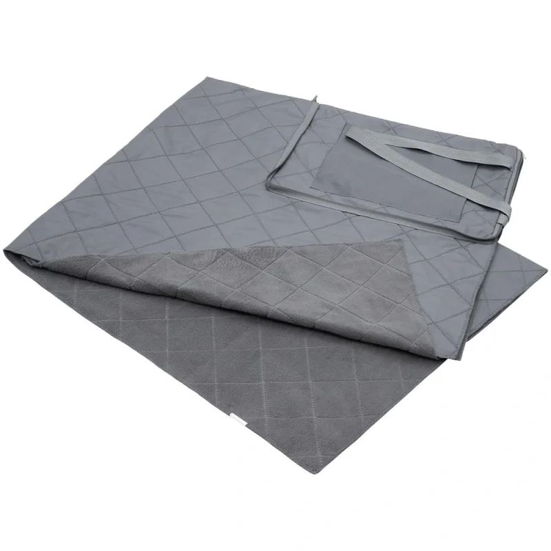 Плед для пикника Soft & Dry 2, серый 117х142 см
