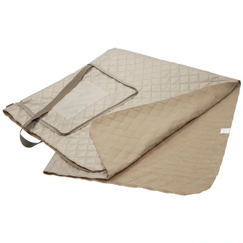 Плед для пикника Soft & Dry, бежевый 115х140 см