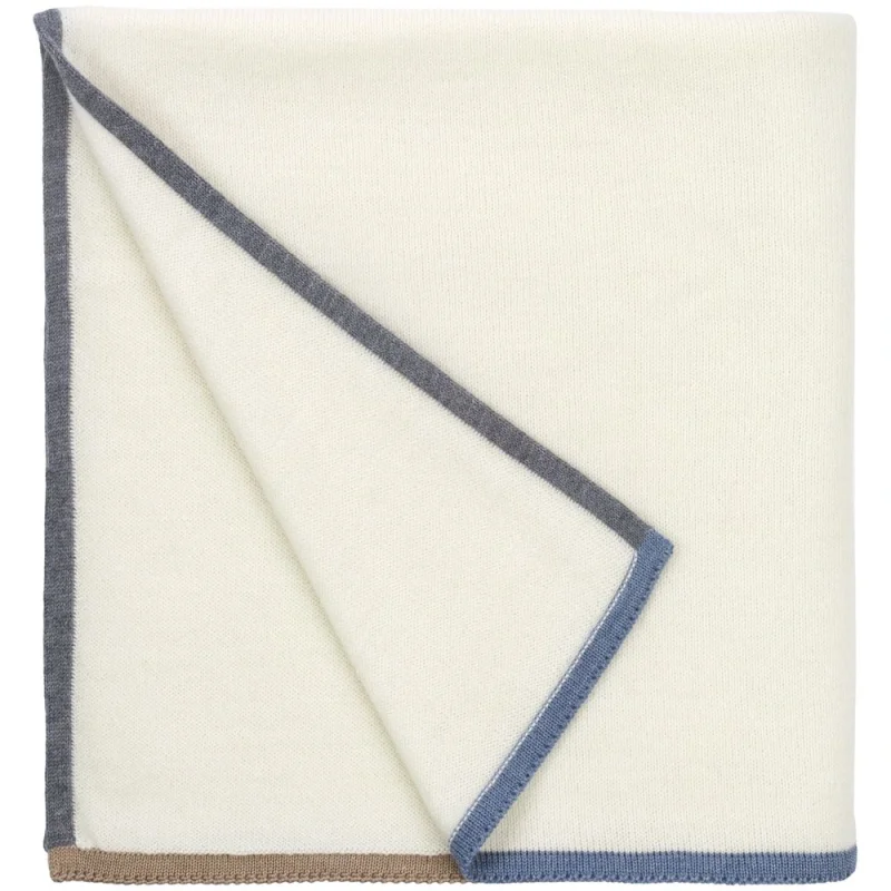 Плед Frontier, молочно-белый 105х165 см