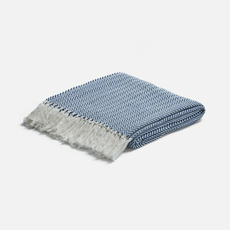 Плед Landour, синий 130x160 см