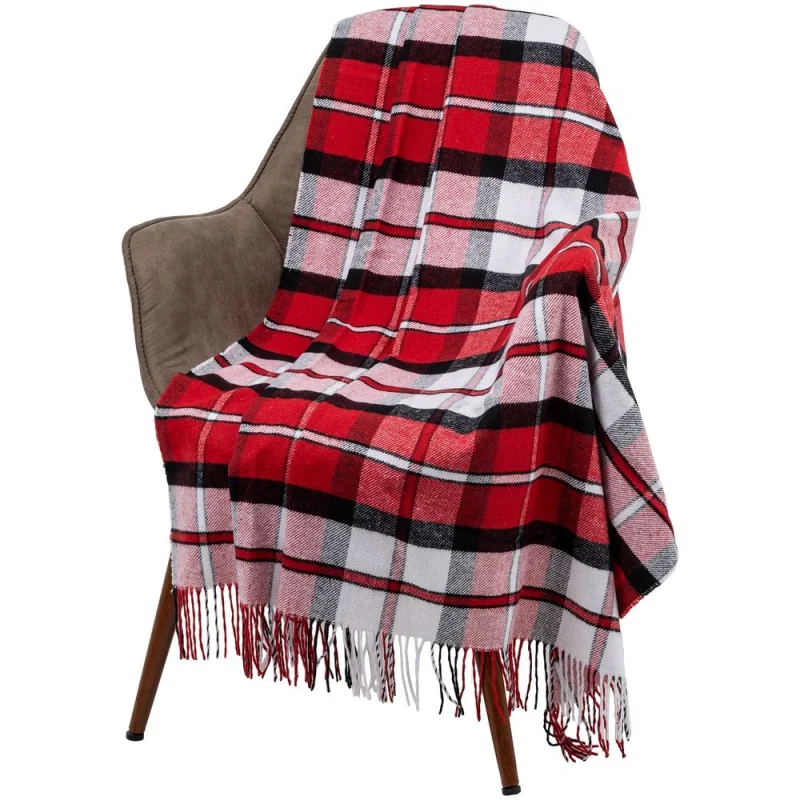 Плед London, красный