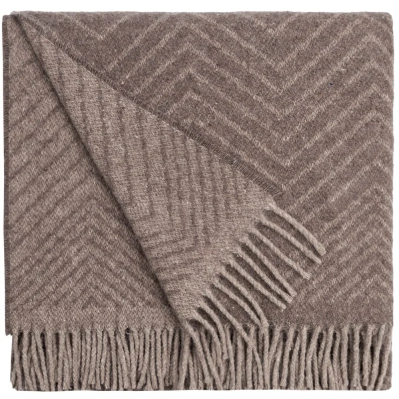 Плед Morena, бежево-коричневый