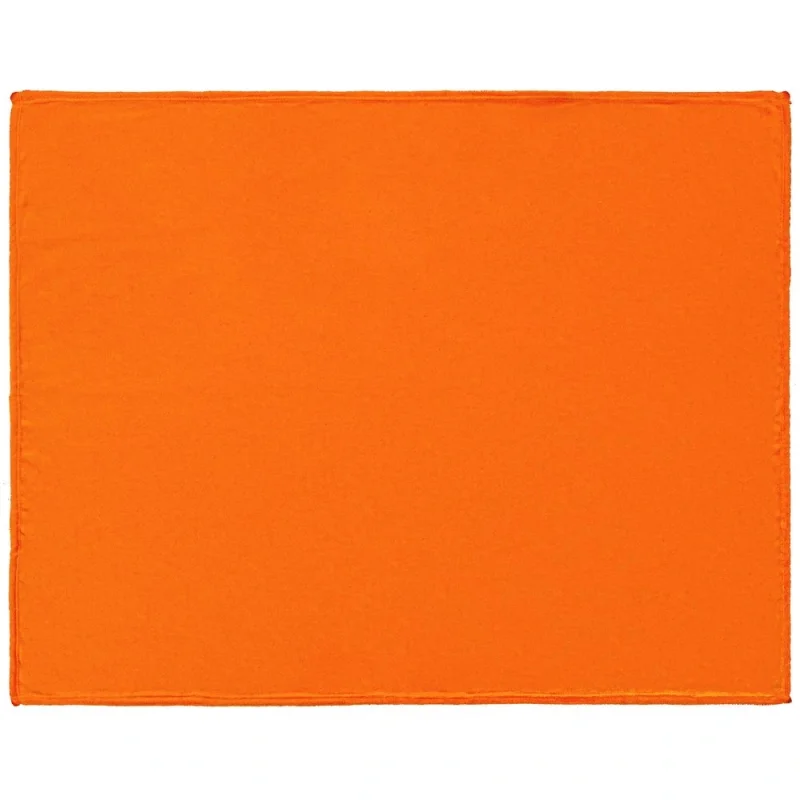 Плед Plush, оранжевый 125x150 см