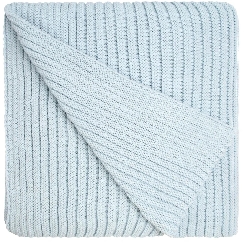 Плед Quill, светло-голубой 110x170 см