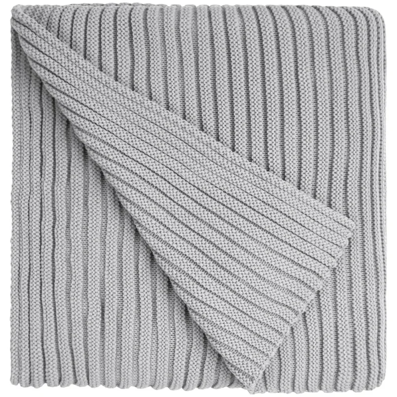 Плед Quill, светло-серый 110x170 см