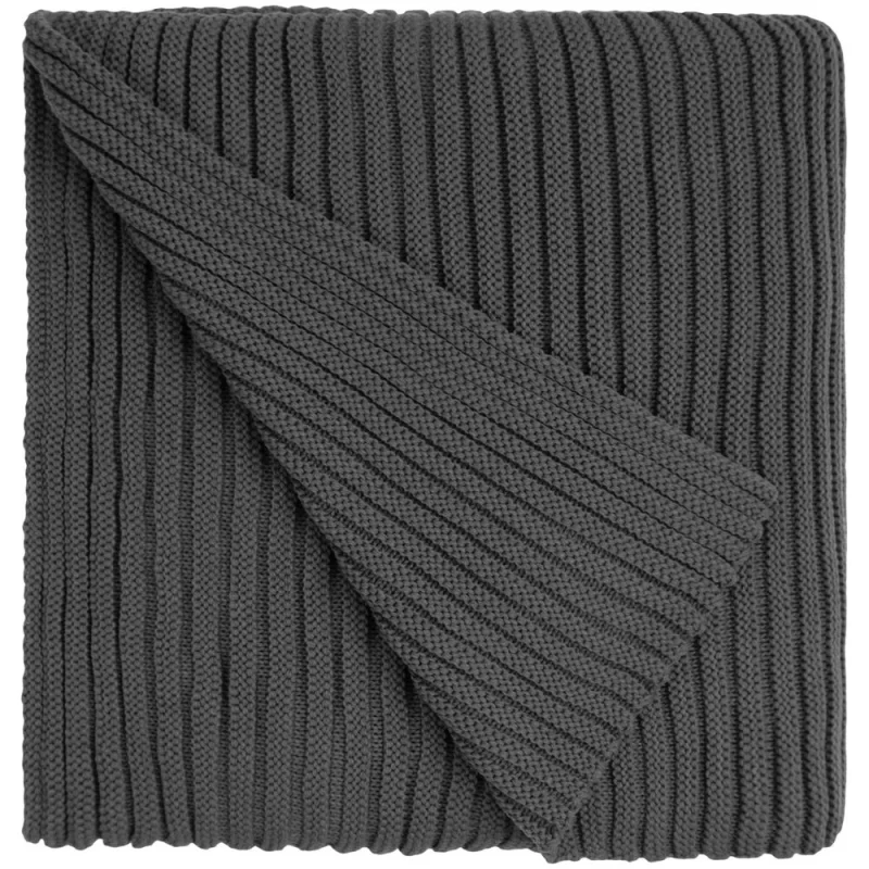 Плед Quill, темно-серый 110x170 см