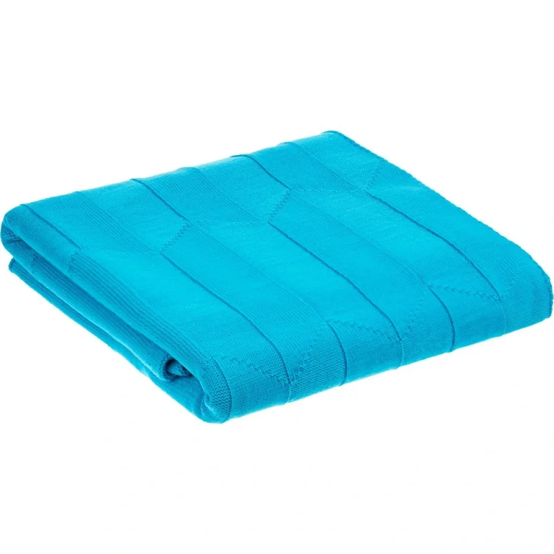 Плед Rombus, бирюзовый 110x170 см