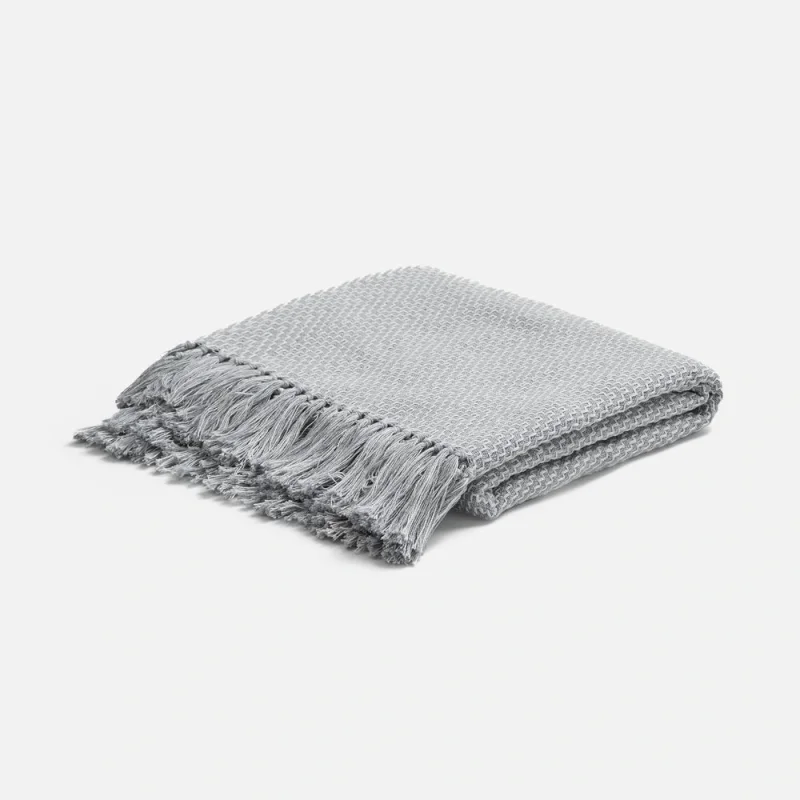 Плед Saltoro, светло-серый 130x160 см