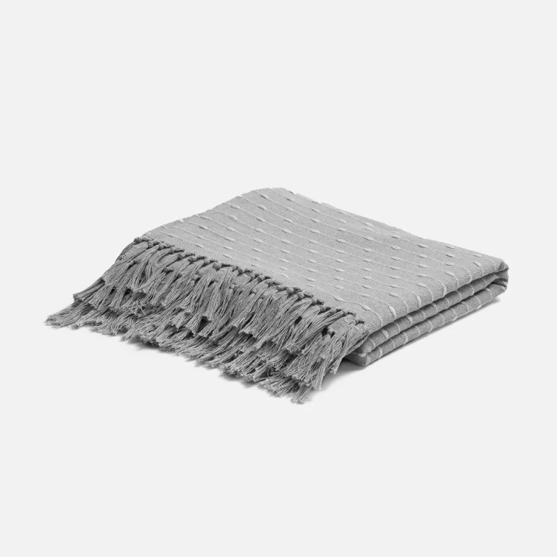 Плед Shimla, серый 130x160 см