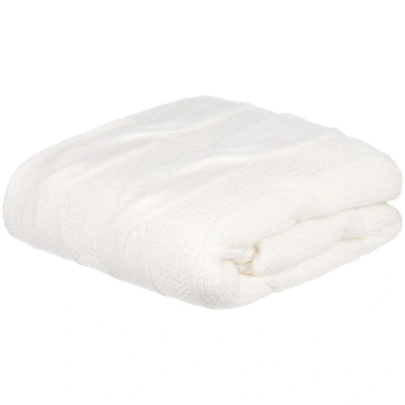 Плед Snefald, белый 120x180 см