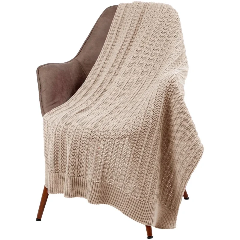 Плед Termoment, бежевый 110х170 см