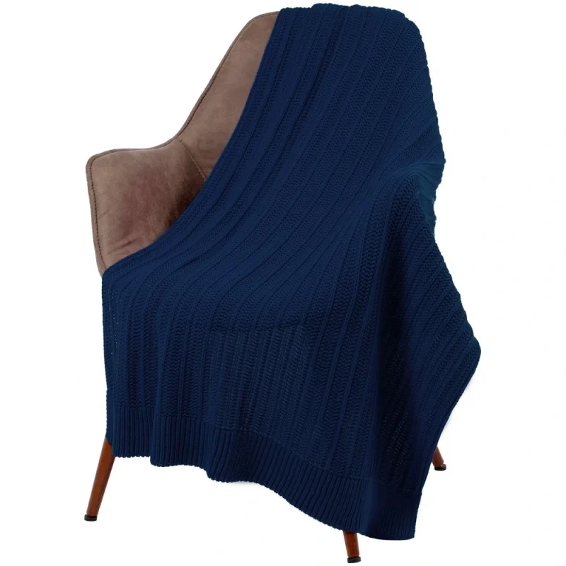 Плед Termoment, темно-синий 110х170 см