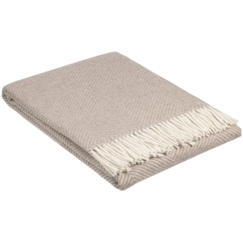 Плед «Тренто», бежевый 140х200 см