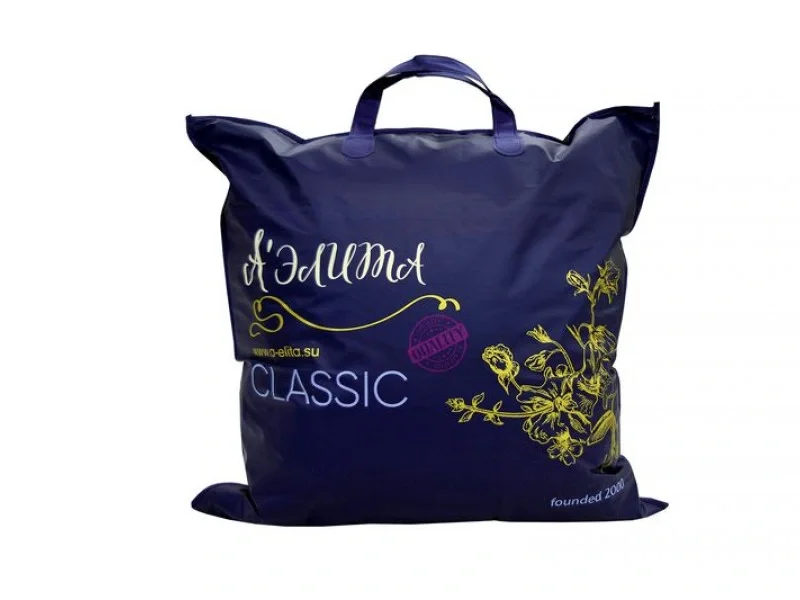 Подушка JASMINE 2-х камерная "Романтика" овечья шерсть 68*68 на молнии