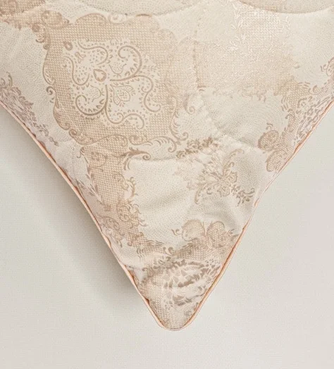 Подушка JASMINE 2-х камерная "Serotonin" силиконизированное волокно 68*68 с атласным кантом