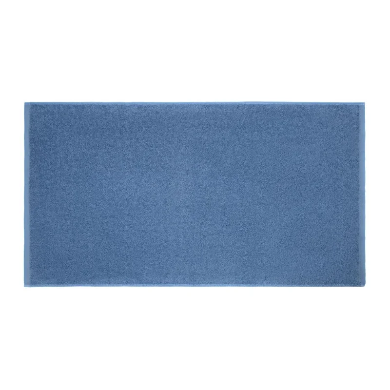 Полотенце махровое «Кронос», среднее, синее (дельфинное) 50x90 см