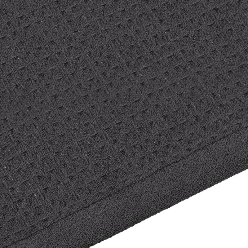 Полотенце вафельное «Деметра», малое, темно-серое 40х60 см