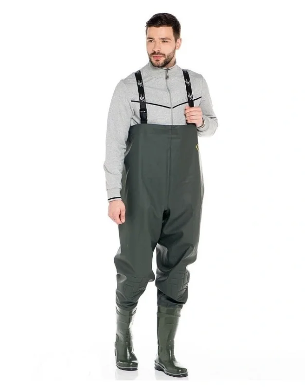Полукомбинезон рыбацкий ПВХ/Винитол модель 152 (ДЮНА) оливковый