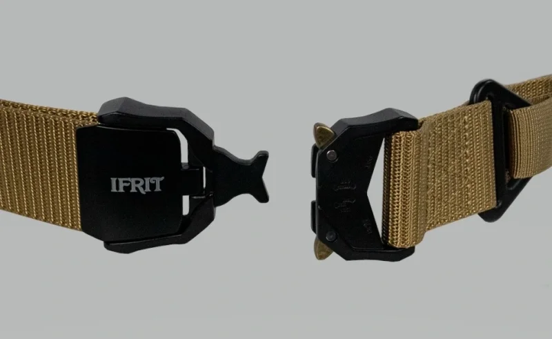 Ремень "IFRIT Tactic adventure" тактический быстросъемный 40 мм бежевый РЕМ-641