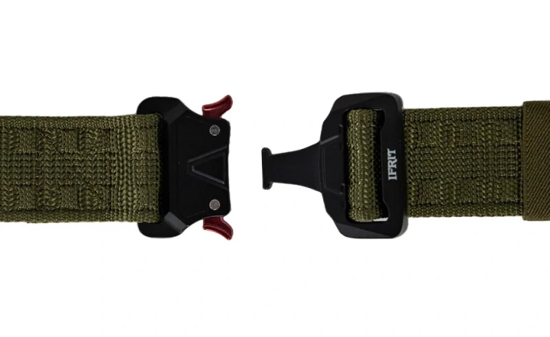 Ремень "IFRIT Tactic expedition" тактический быстросъемный хаки РЕМ-640
