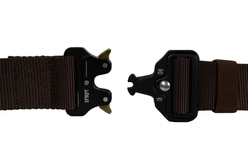 Ремень "IFRIT Tactic explorer" тактический быстросъемный 40 мм коричневый РЕМ-642