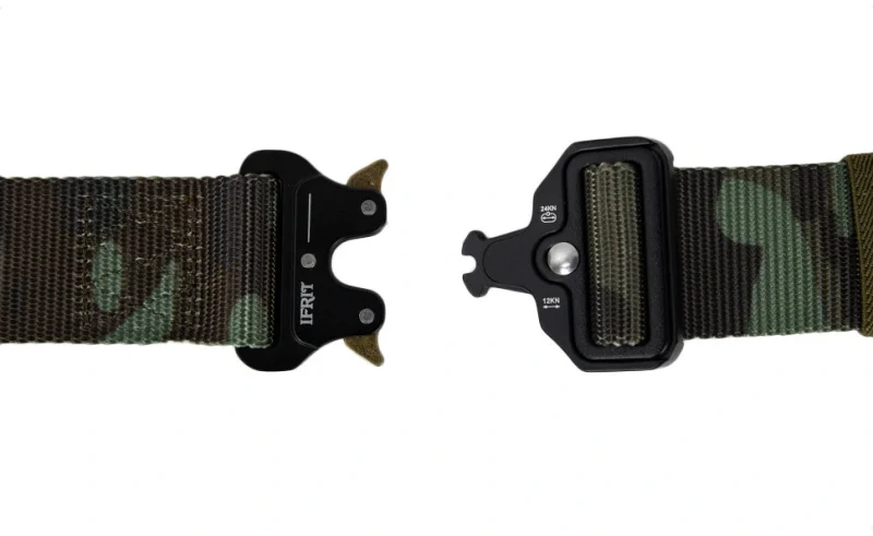 Ремень "IFRIT Tactic explorer" тактический быстросъемный 40 мм темный камуфляж РЕМ-642