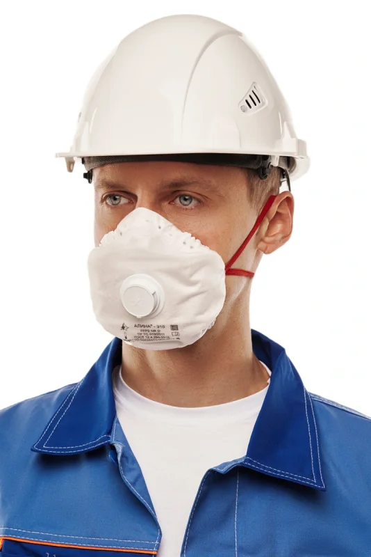 Респиратор с клапаном выдоха АЛИНА®-310 FFP3 NR D (аналог 3М 8132)