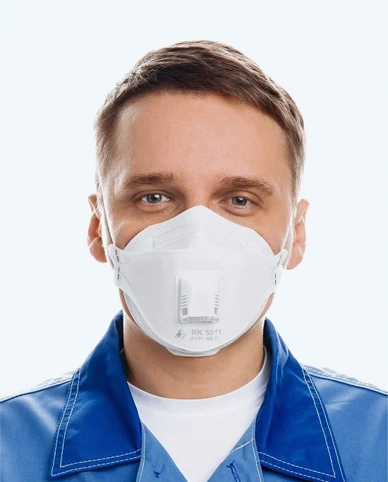 Респиратор с клапаном выдоха RK 5011 FFP1 NR D (аналог 3М 9312)